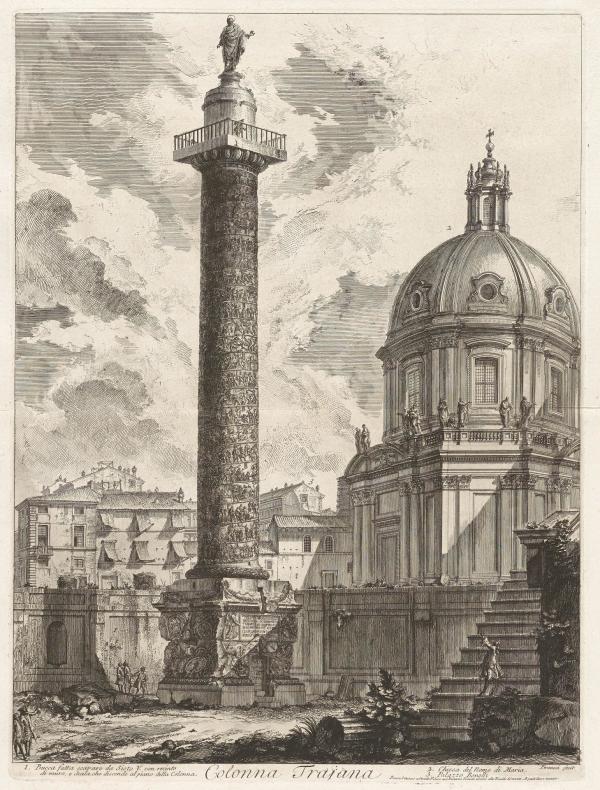 Colonna Trajana (Trajan's column) by Giovanni Battista Piranesi