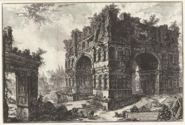 Tempio detto volgarm. di Giano (The temple of Janus) by Giovanni Battista Piranesi