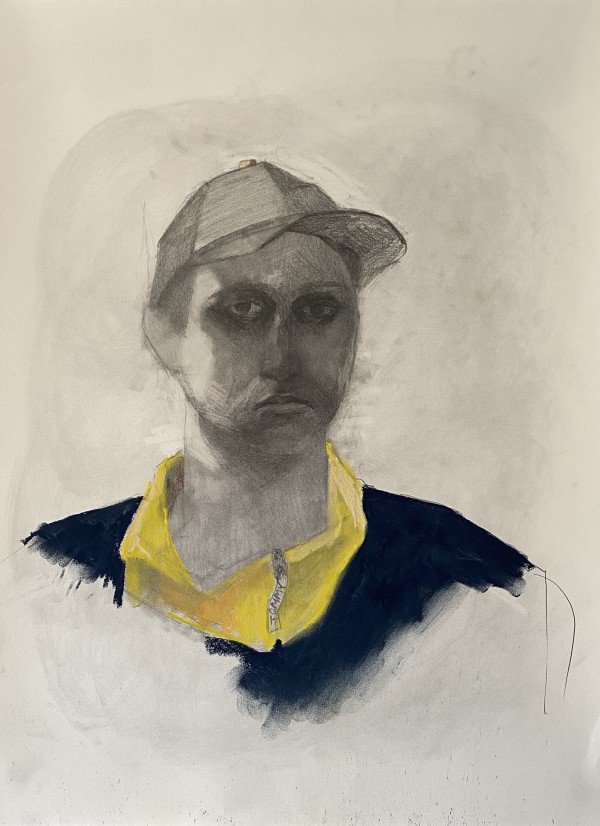 Self Portrait in Pencil ll by Alessandro Levato