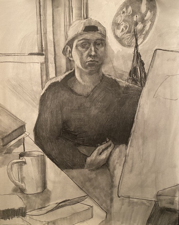 Self Portrait with Coffee