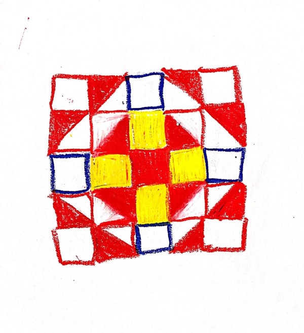 Drawn Quilt Block Form 4