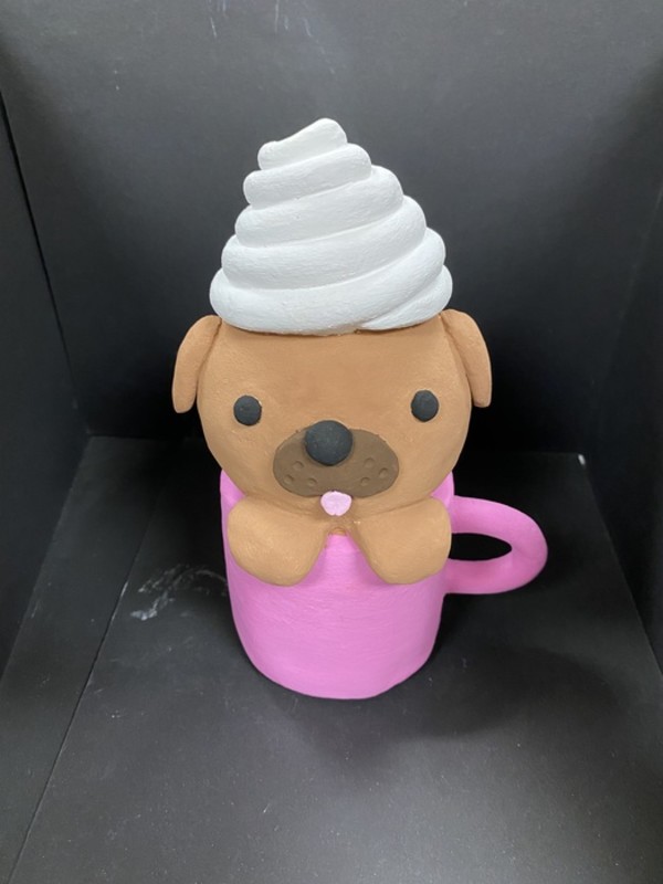 Pug in a Mug by Brissa Castro