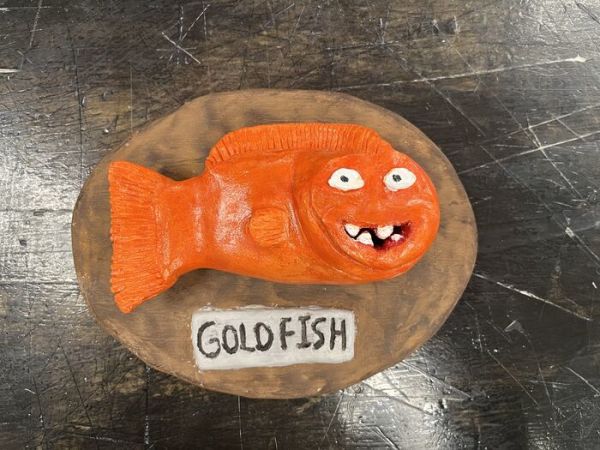 Goldfish Taxidermy 1.0 by Henry Eaton