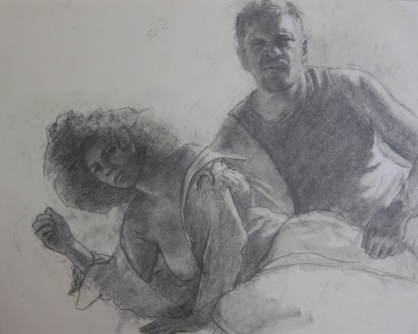 An Intrusion (drawing) by George Strasburger