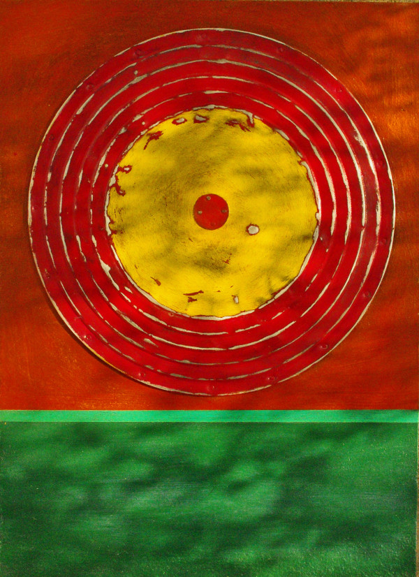 red dot #1 by Alvaro Enciso