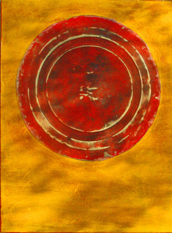 red circle #3 by Alvaro Enciso