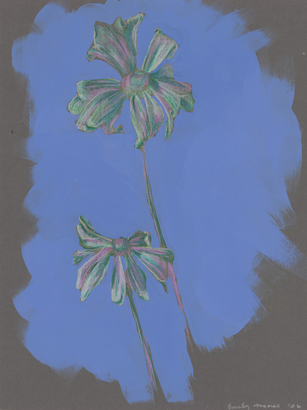 Two Flowers by Emily Moores, Image 1.