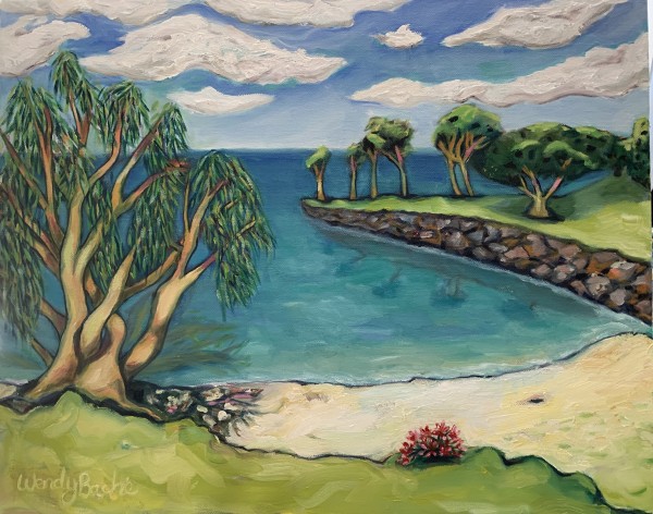 Raby Bay by Wendy Bache