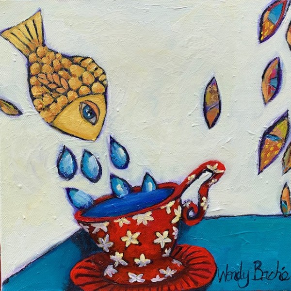 Fish in a Tea Cup by Wendy Bache