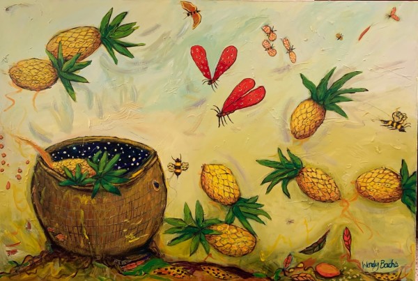 Pineapple Universe by Wendy Bache