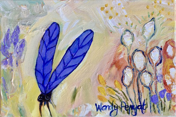 Feather Bug by Wendy Bache