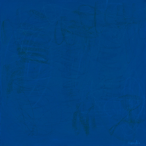 LOVE OF COLOR 62 - Deep Phalo Blue by Kandis Hodges