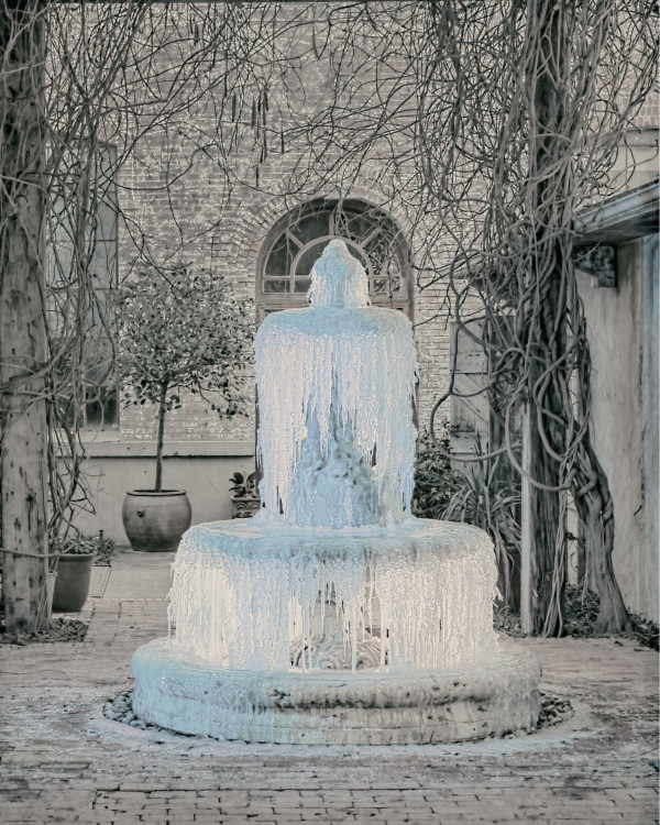 Ice Fountain by Aimee Woolverton (Art-ography by AimeeLouise)