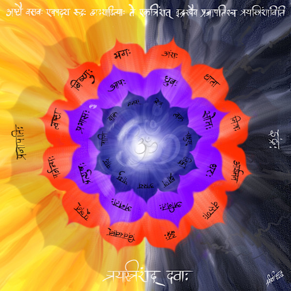 33 Devas त्रयस्त्रिंशद् देवा: by Srini श्रीनी శ్రీనీ