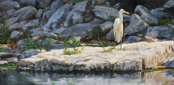 Grand Lake Egret by Dana Lombardo