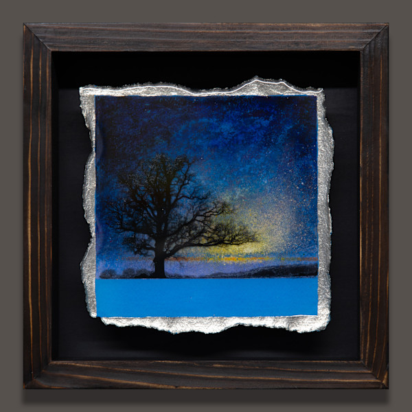 I CONTAIN MULTITUDES - Moonrise on Aquamarine by Mark Welland, Image 2.