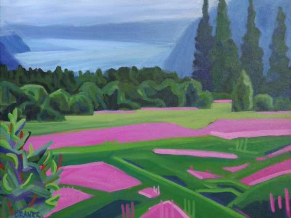 Fireweed Fields by Barbara Craver