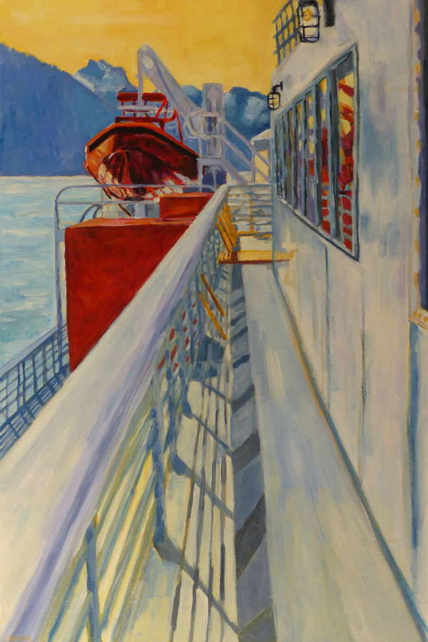 Red Lifeboat by Barbara Craver