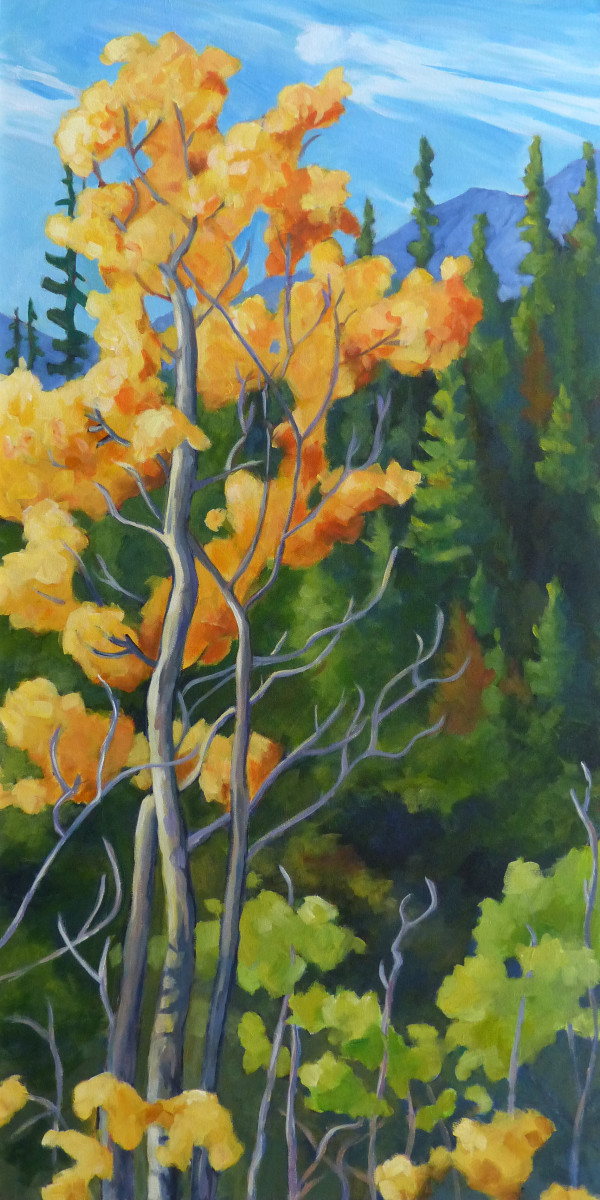 Yellow Leaves Yukon by Barbara Craver