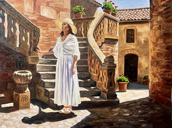 Sunlight on Ancient Stone by Sunny Dawn Freeman, Image 1.