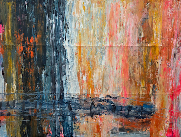 Untitled Washed Scape by Heather Pieters, Image 1.