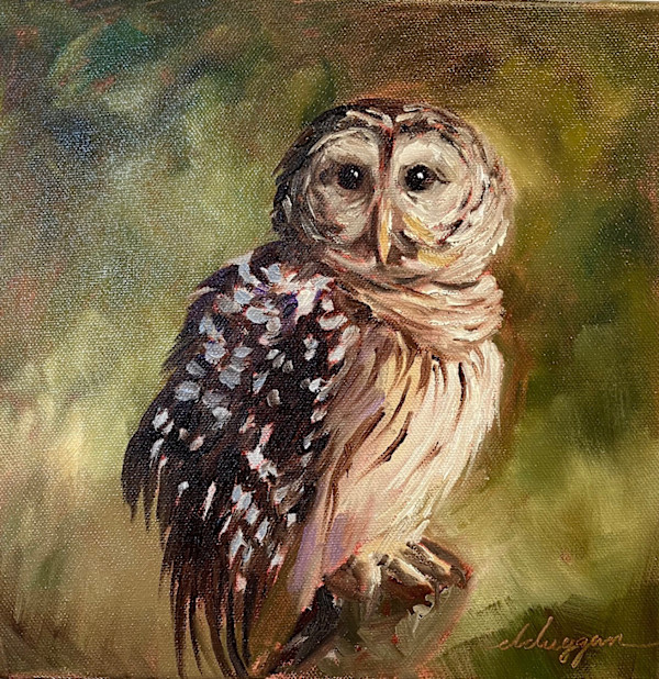 Owl Named Brazos by Dianne Duggan