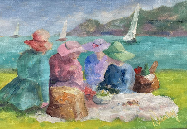 Girl's Picnic by Nancy Sterling Tyler