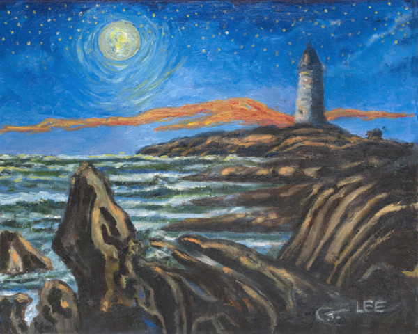 Lighthouse at Cape Blanco by George Douglas Lee