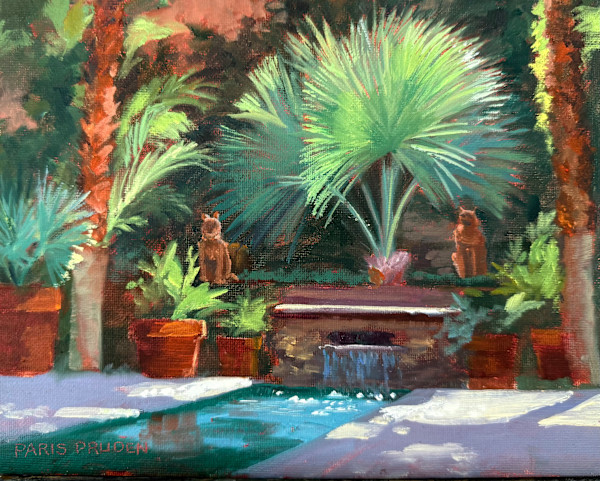 Fan Palm by Nancy Paris Pruden