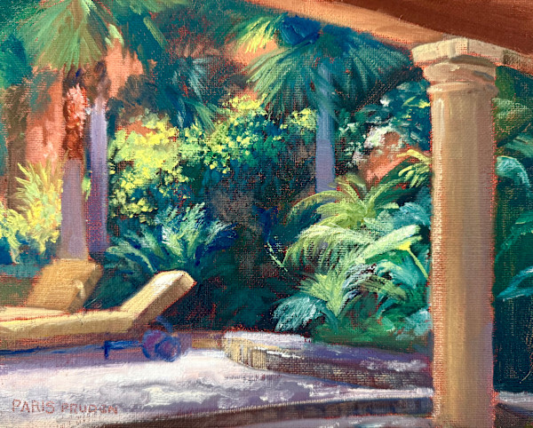 San Miguel Garden Rest by Nancy Paris Pruden