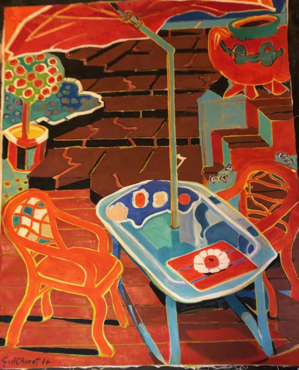 Summer-View Walkway by Robin "Bob" Guicheret