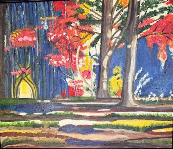 Tree Beside The Road by Jerrolyn Travers