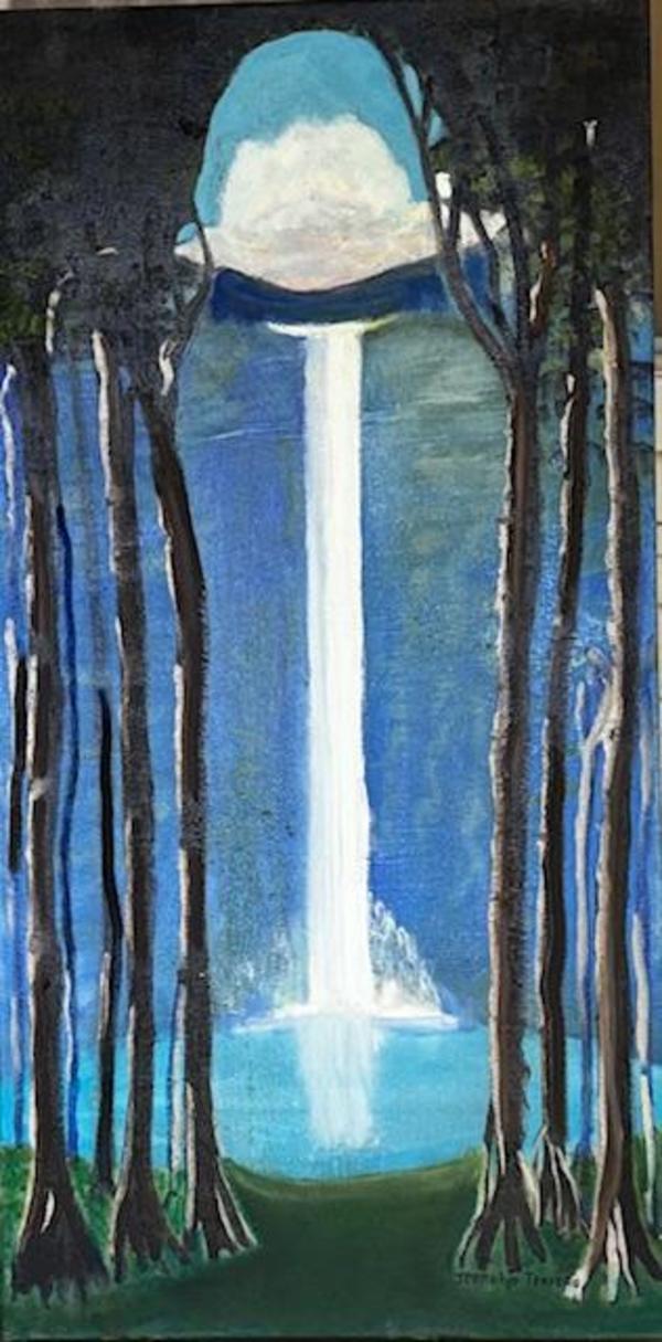 Waterfall by Jerrolyn Travers