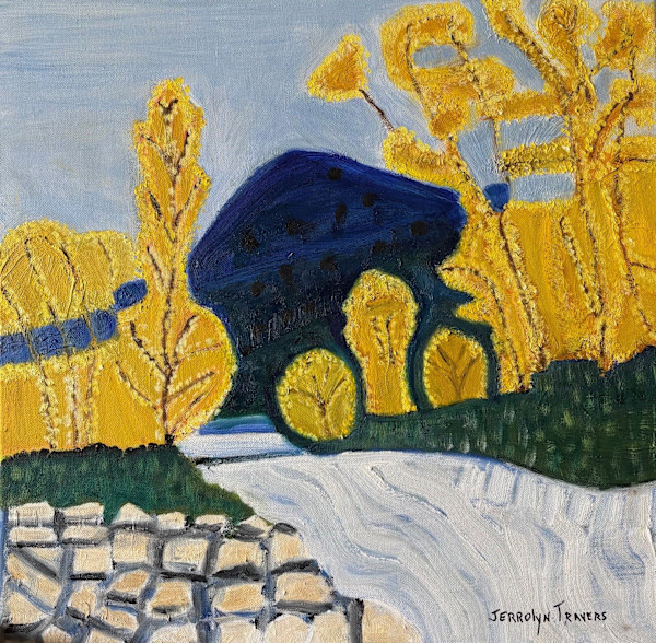 Yellow Trees by Jerrolyn Travers, Image 3.