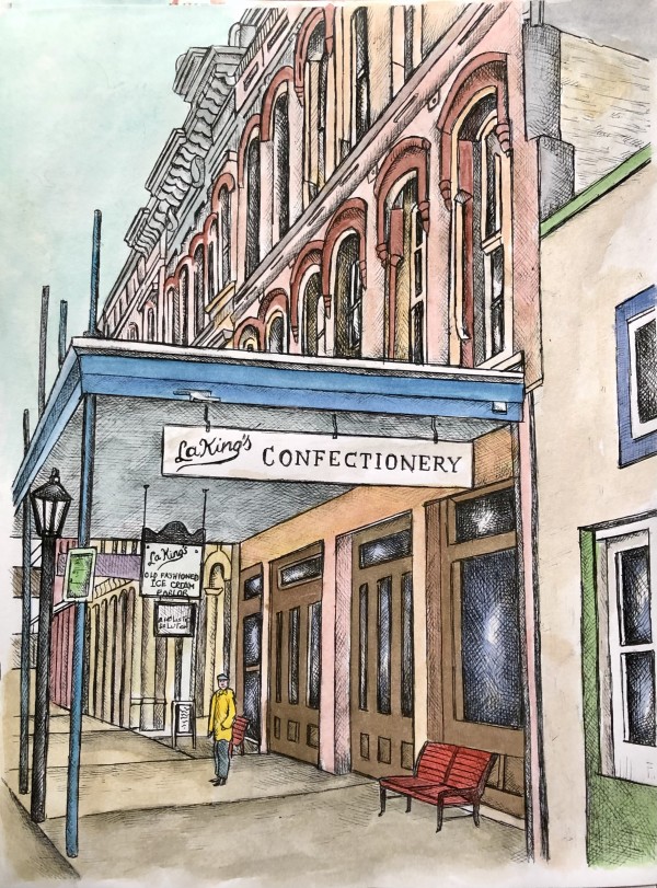 La Kings Confectionary, on The Strand by Nina Struthers