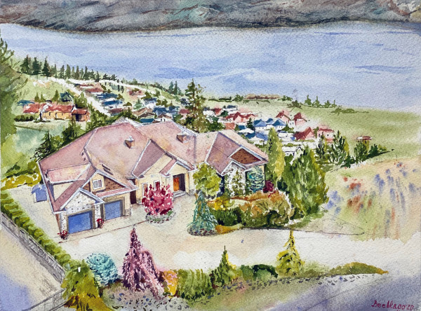 House Portrait in Peachland
