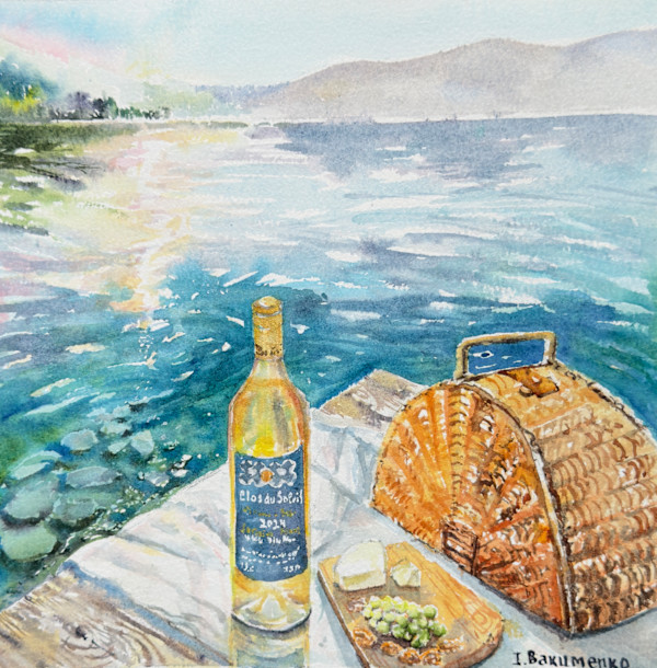Clos du Soleil Winery (Wine&Food Collection 2025) by Irina Bakumenko BEEBLAGOART, Image 1.