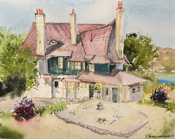 Mackie Heritage House ( Vernon, BC) by Irina Bakumenko BEEBLAGOART, Image 1.