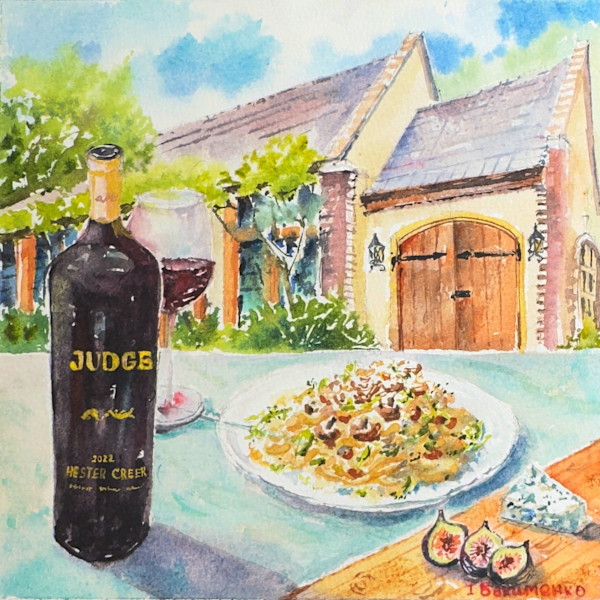 Hester Creek Estate  Winery  (Wine&Food Collection 2025) by Irina Bakumenko BEEBLAGOART, Image 1.