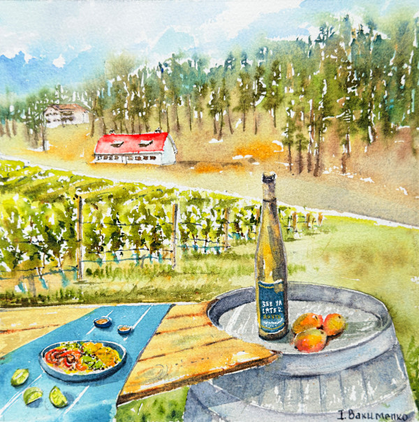 SEE YA LATER RANCH (Wine&Food Collection 2025) by Irina Bakumenko BEEBLAGOART, Image 1.