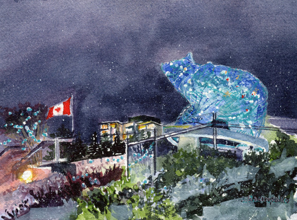 8’’x10’’ We are Kelownians 5/100 by Irina Bakumenko BEEBLAGOART