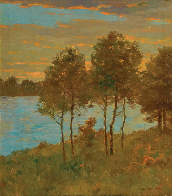 “An Enchanted Sunset, 1920” by Charles Warren Eaton