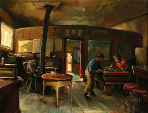 The Old Saloon by Christian Von Schneidau