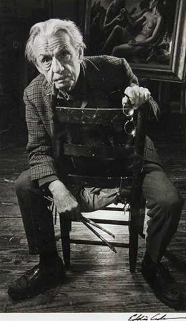 “Thomas Hart Benton” by Eddie Adams, Image 1.