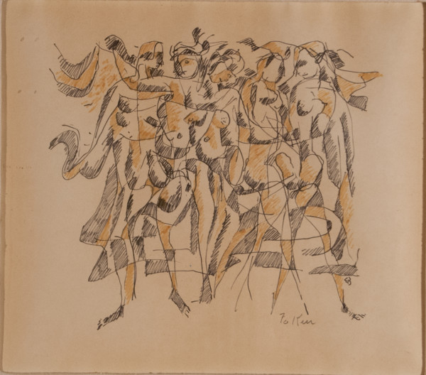 Abstract Dancers by Edgar Britton