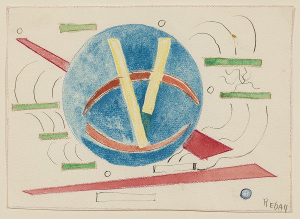 Abstract Composition by Hilla Rebay