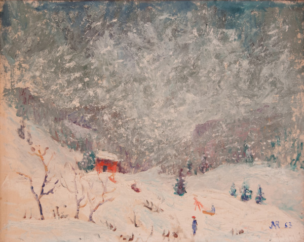 Winter Landscape by James N. Rosenberg