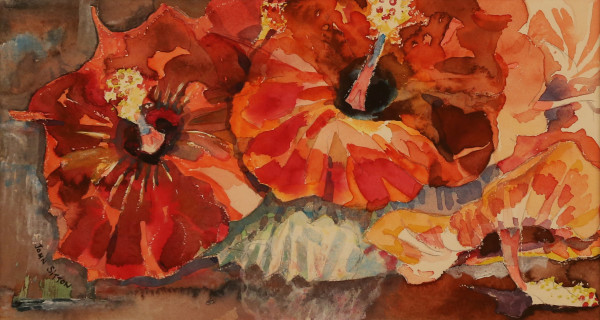 Hibiscus by John Melza Sitton