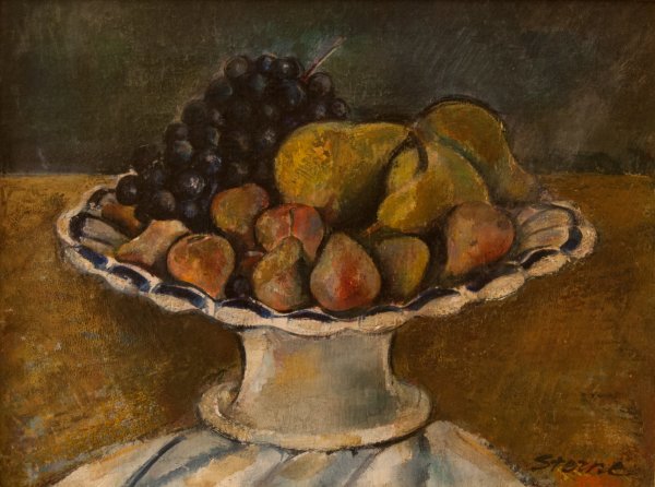 Pears and Grapes by Maurice Sterne
