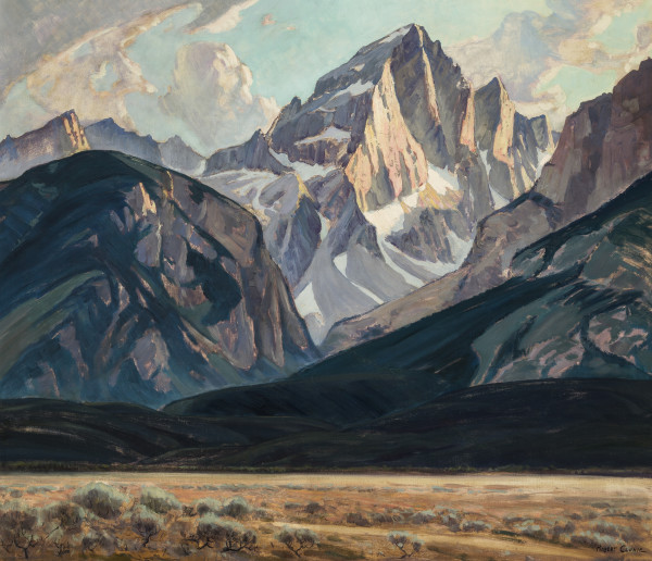 “Buck Mountain, Grand Teton Range Wyo” by Robert Clunie
